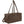 Load image into Gallery viewer, Chocolate Microfiber Duffle