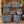 Load image into Gallery viewer, Bicolor Floral Navy Lunch Tote