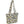 Load image into Gallery viewer, Delicate Floral Charcoal Small Shoulder Tote
