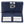 Load image into Gallery viewer, Dotted Daisy Navy RFID Cash System Wallet