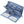 Load image into Gallery viewer, Navy Floral RFID Cash System Wallet