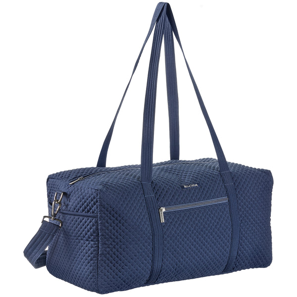 Solid Navy Duffle