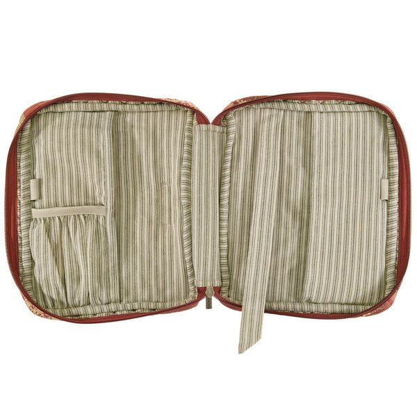 Burgundy Patch Bible Cover