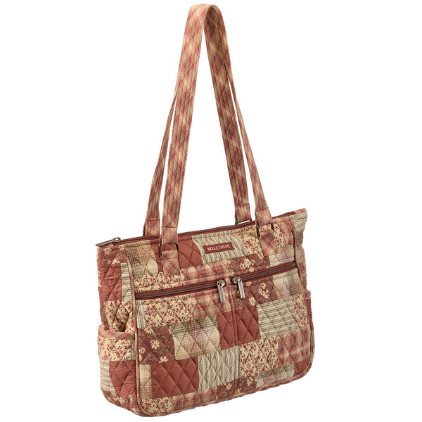 Burgundy Patch Everyday Tote