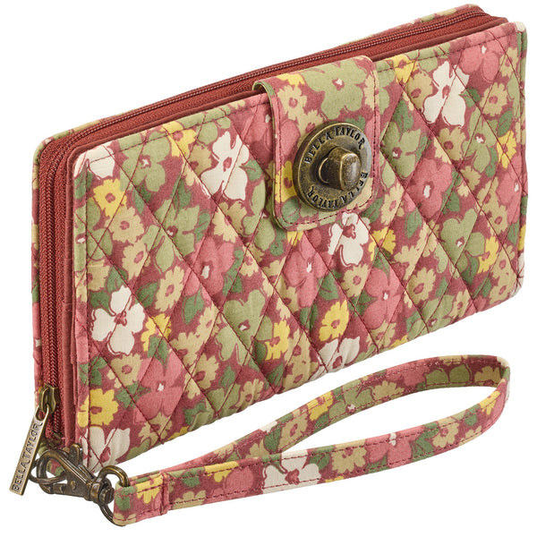 Autumn Garden RFID Cash System Wallet