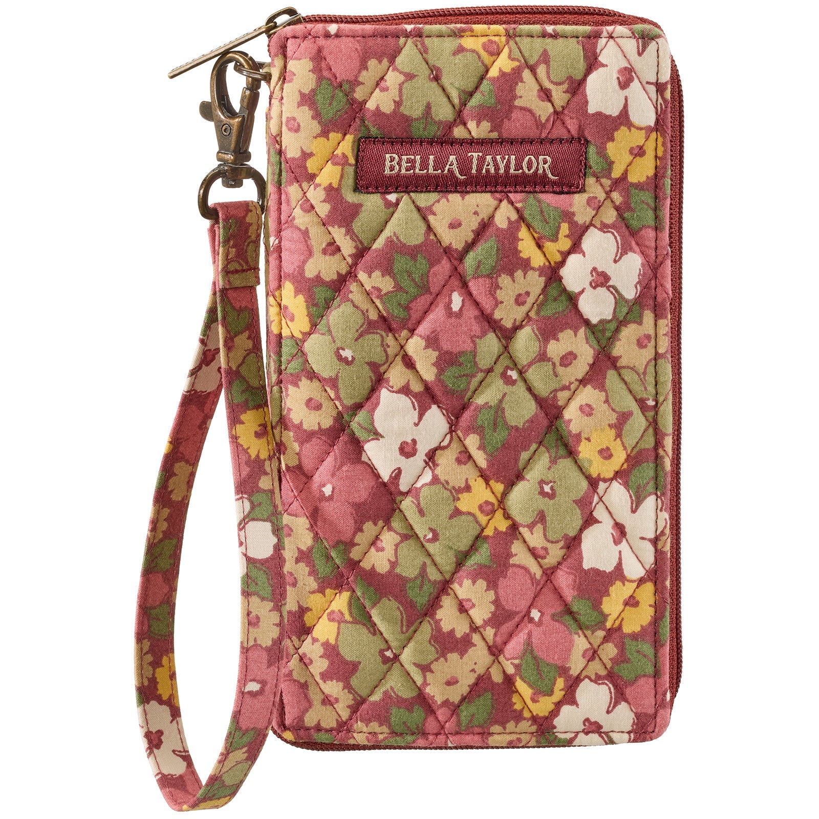 Autumn Garden RFID Cell Phone Wristlet