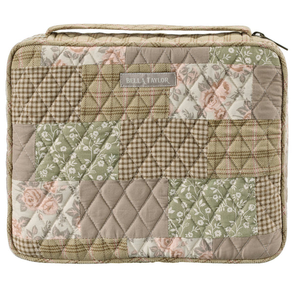 Cameo Rose Patchwork Bible Cover