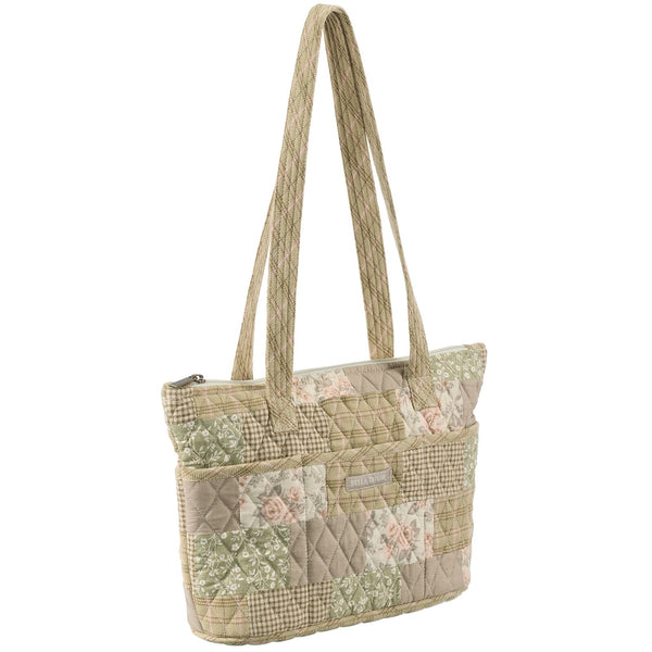 Cameo Rose Patchwork Small Tote