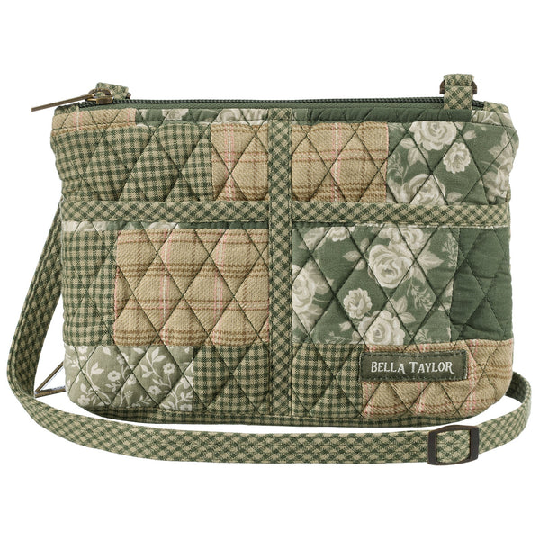 Heirloom Rose Patchwork Essentials Wallet Crossbody