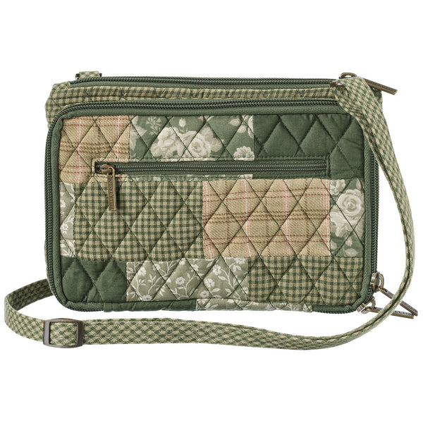 Heirloom Rose Patchwork Essentials Wallet Crossbody