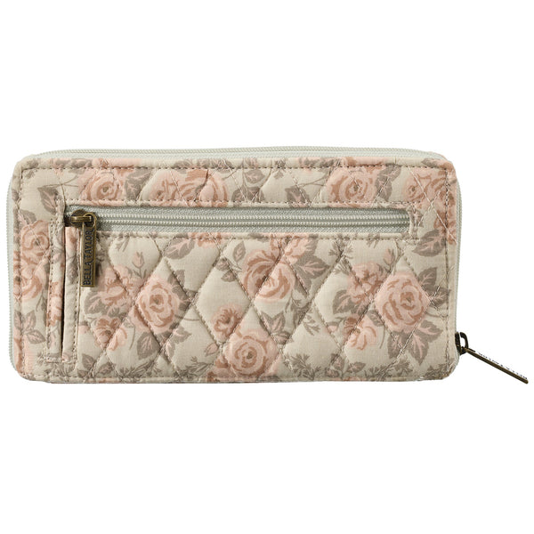 Cameo Rose RFID Slim Card Wallet