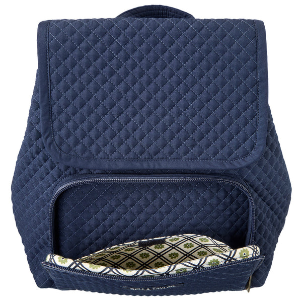 Solid Navy Mini Backpack
