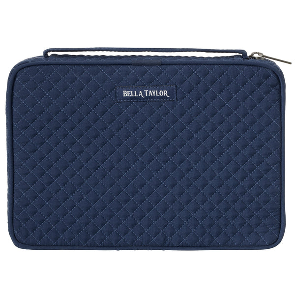 Solid Navy Small Bible Cover