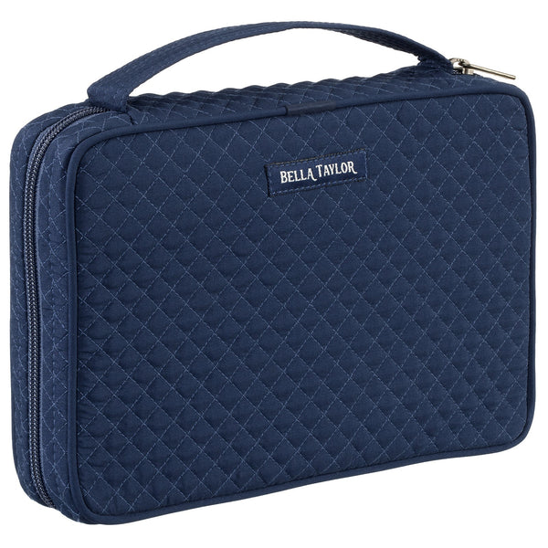 Solid Navy Small Bible Cover