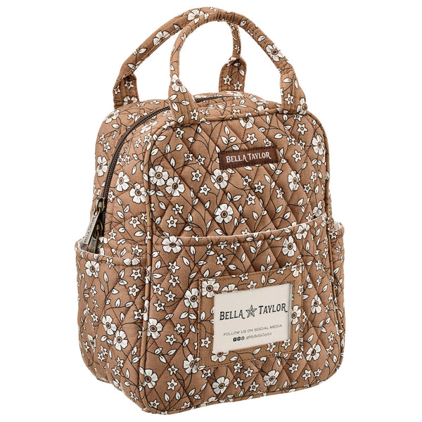 Vintage Vine Brown Lunch Tote