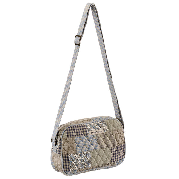 Khaki Patchwork Simple Crossbody