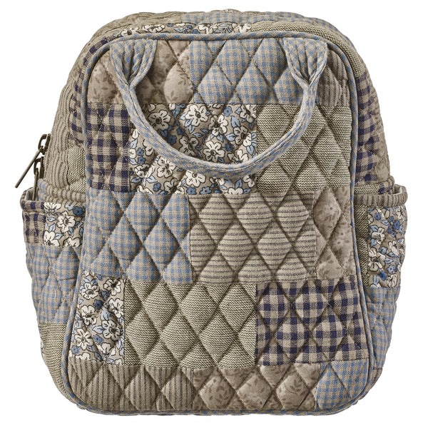Khaki Patchwork Lunch Tote