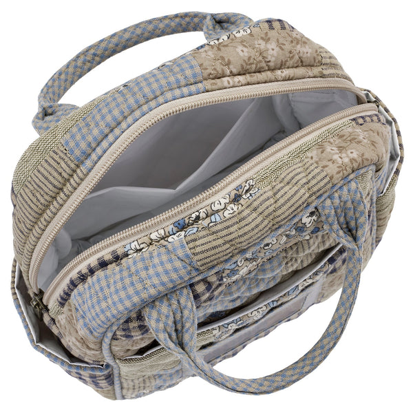 Khaki Patchwork Lunch Tote