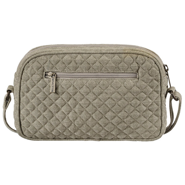 Khaki Chambray Simple Crossbody