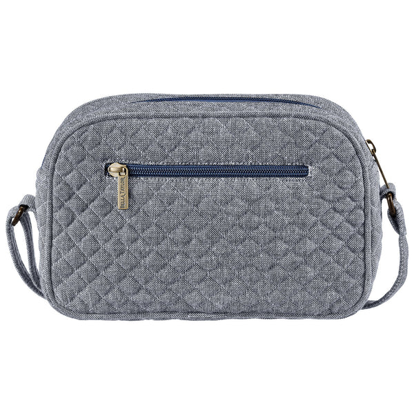 Blue Chambray Simple Crossbody