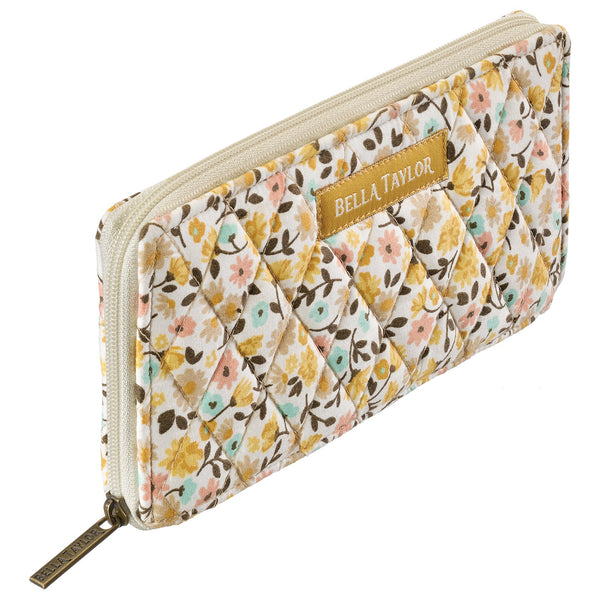 Prairie Meadow RFID Slim Card Wallet