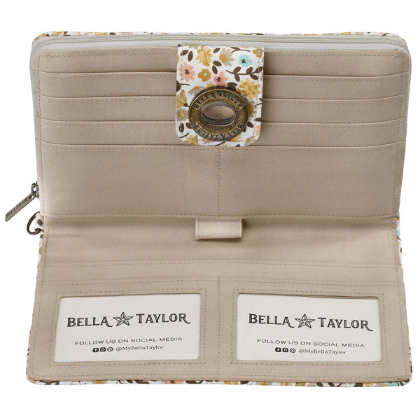 Prairie Meadow RFID Cash System Wallet