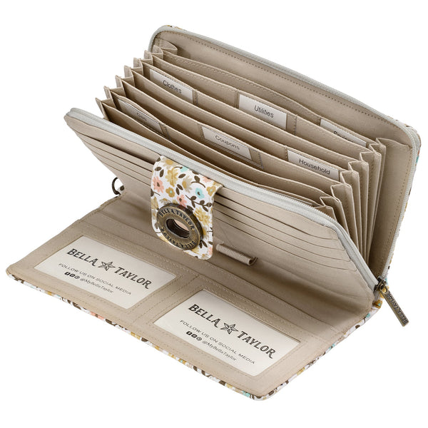 Prairie Meadow RFID Cash System Wallet