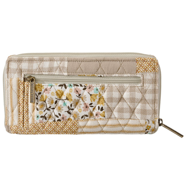 Prairie Meadow Patch RFID Slim Card Wallet