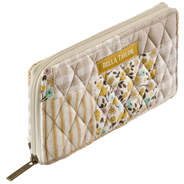 Prairie Meadow Patch RFID Slim Card Wallet