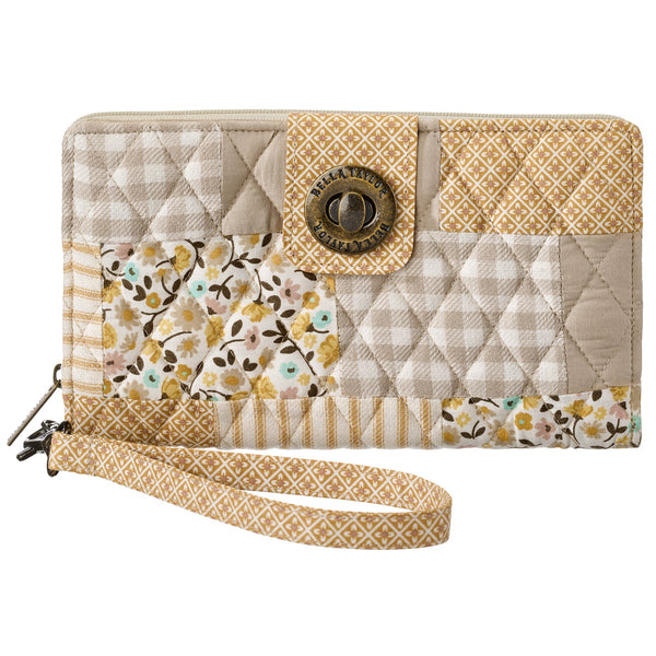 Prairie Meadow Patch RFID Cash System Wallet