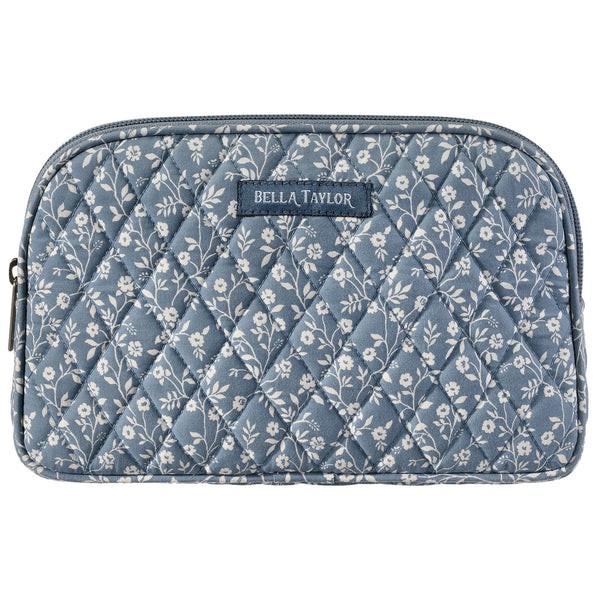 Heritage Blue Floral Cosmetic Pouch