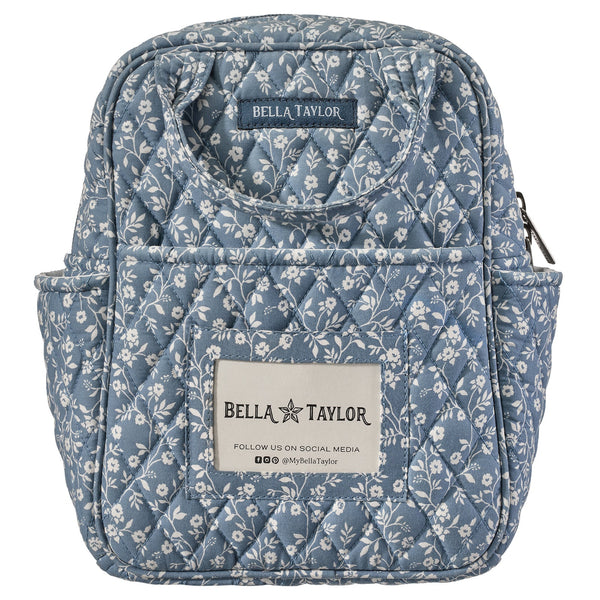 Heritage Blue Floral Lunch Tote