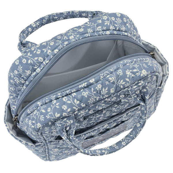Heritage Blue Floral Lunch Tote