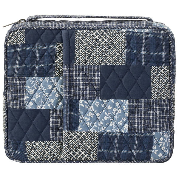 Heritage Blue Patch Bible Cover