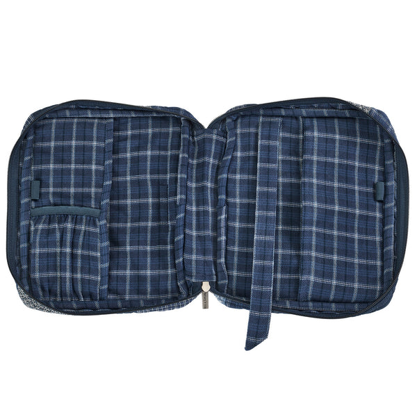 Heritage Blue Patch Bible Cover