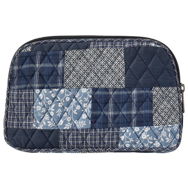 Heritage Blue Patch Cosmetic Pouch