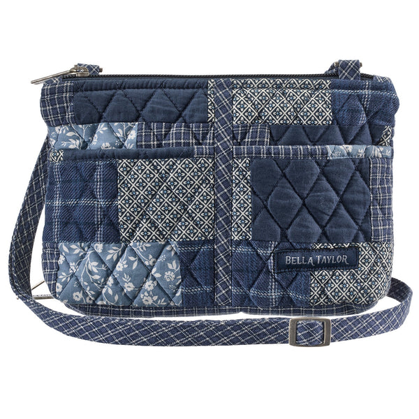 Heritage Blue Patch Essentials Wallet Crossbody