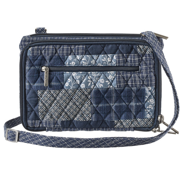 Heritage Blue Patch Essentials Wallet Crossbody