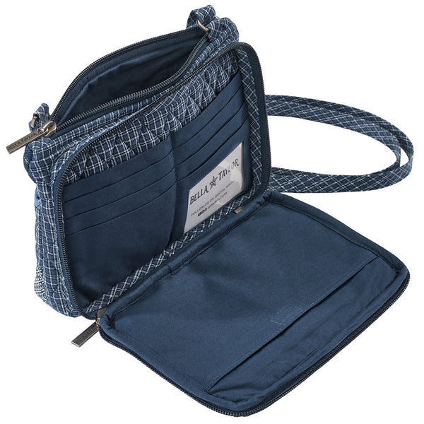 Heritage Blue Patch Essentials Wallet Crossbody