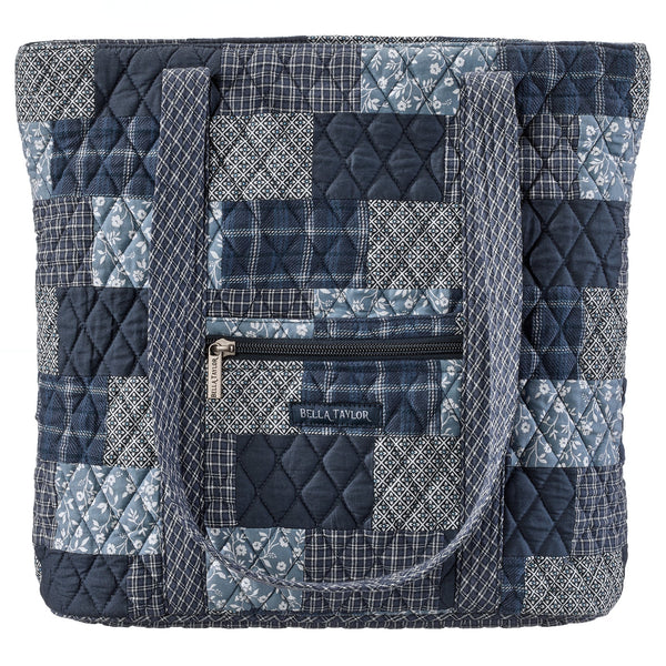 Heritage Blue Patch Large Tote