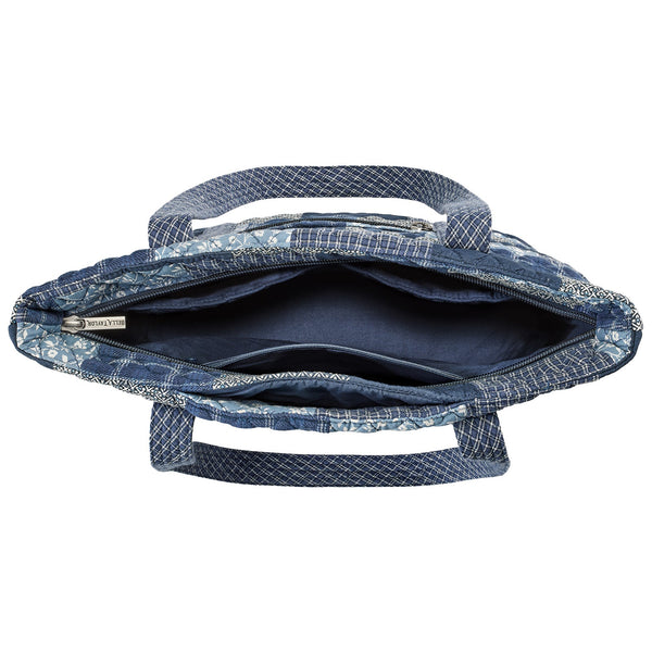 Heritage Blue Patch Large Tote