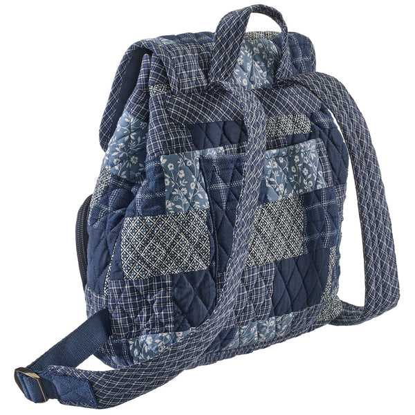 Heritage Blue Patch Mini Backpack – Bella Taylor Wholesale