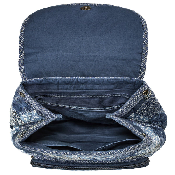 Heritage Blue Patch Mini Backpack