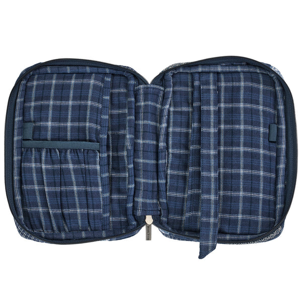 Heritage Blue Patch Small Bible Cover