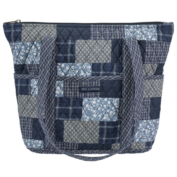 Heritage Blue Patch Stride Tote