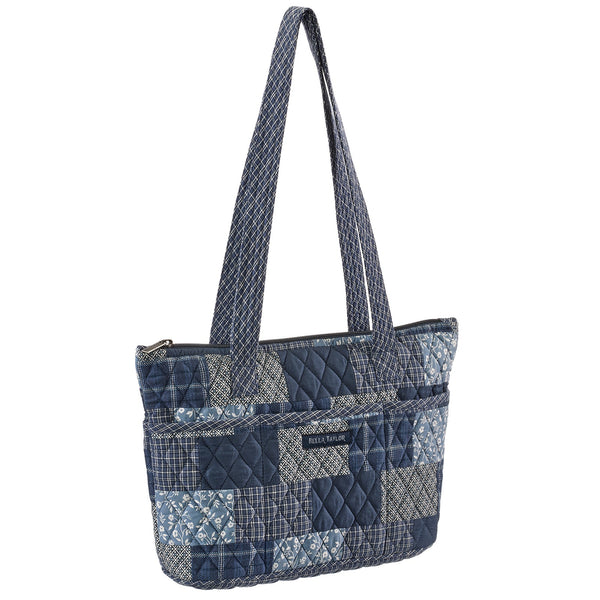 Heritage Blue Patch Small Tote
