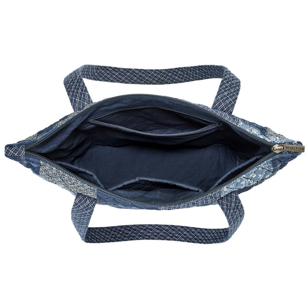 Heritage Blue Patch Small Tote