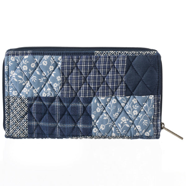 Heritage Blue Patch RFID Wrist Strap Wallet