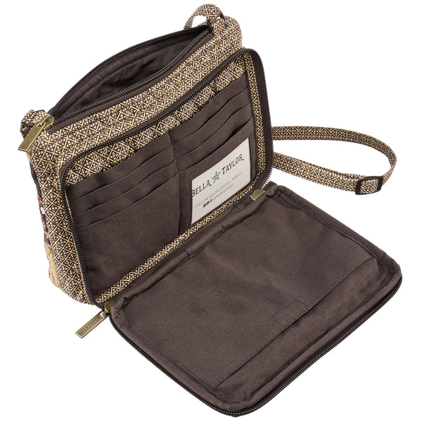 Twilight Garden Patch Essentials Wallet Crossbody