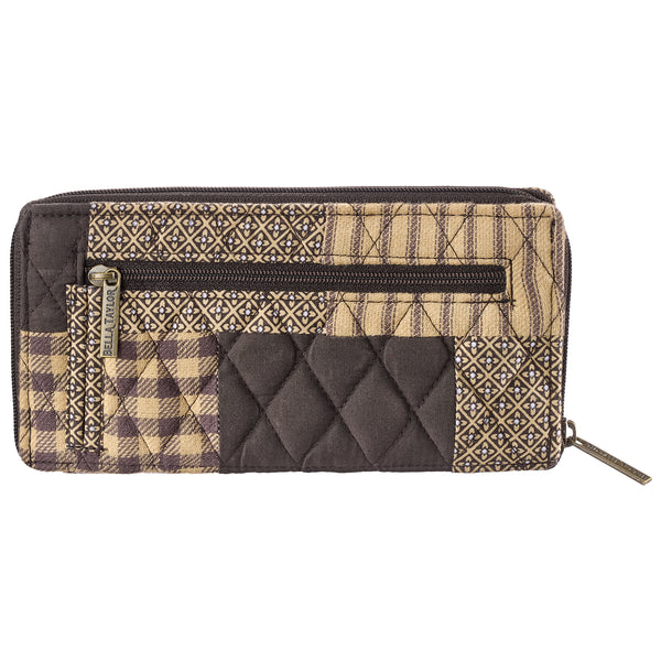 Twilight Garden Patch RFID Slim Card Wallet